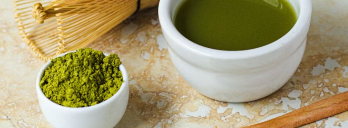 抹茶と茶碗